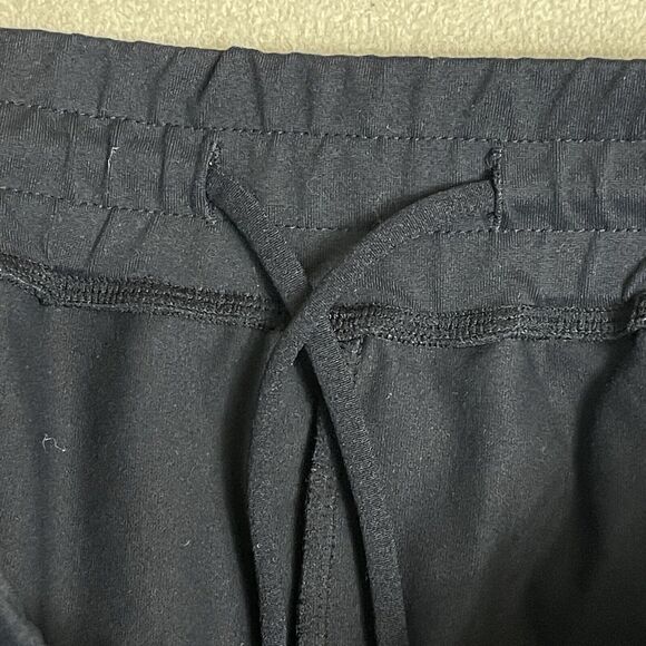 Alphalete Shorts Mens Medium Black Athletic Sweat Logo Workout Gym Adult - Picture 10 of 13